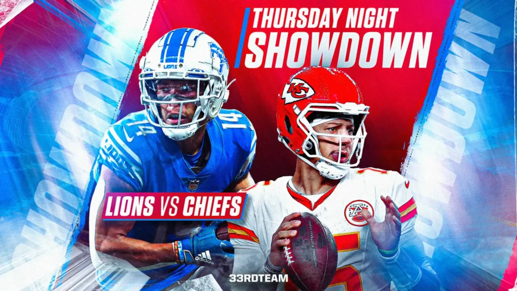nfl: Chiefs vs. Lions